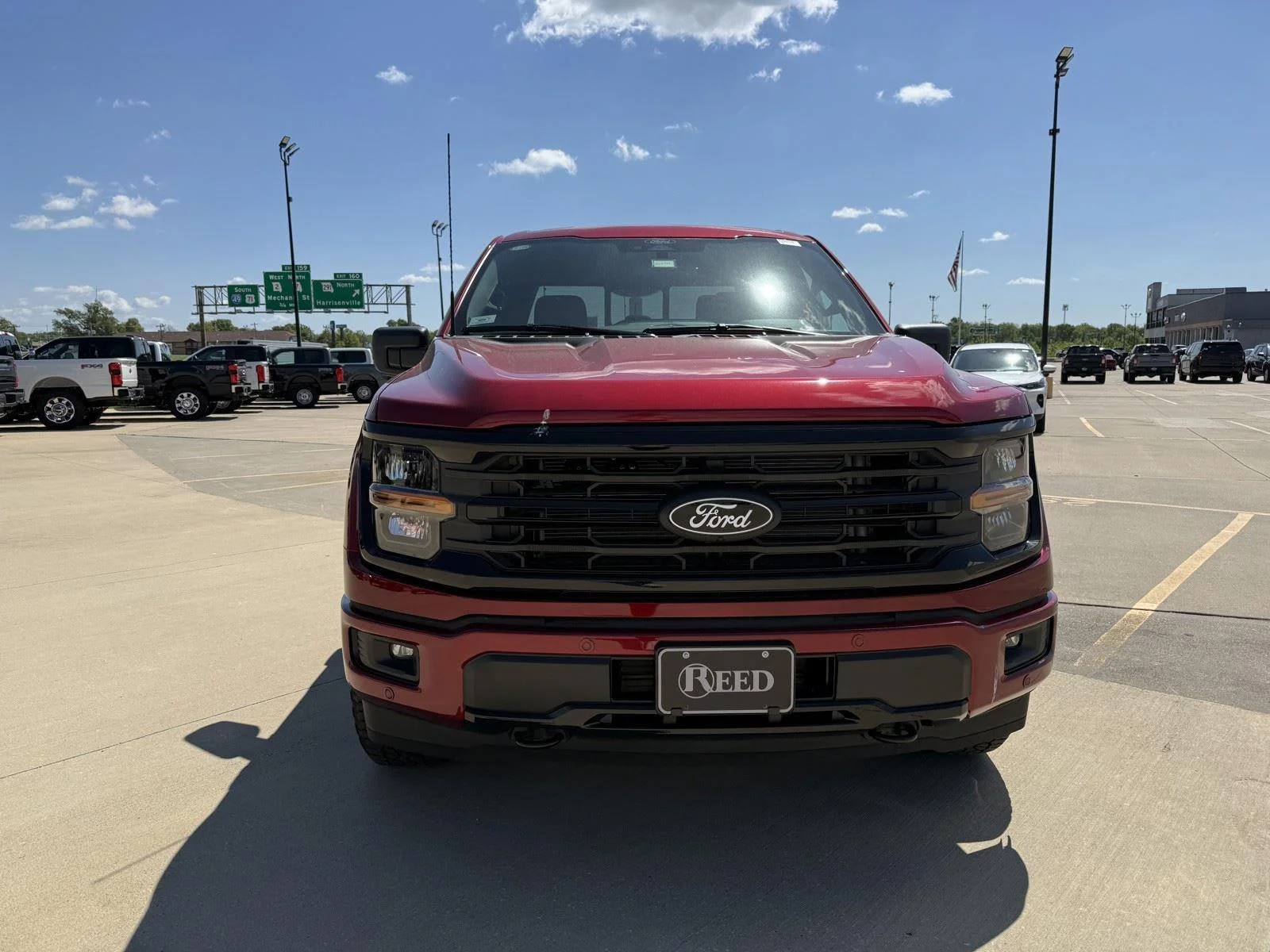 New 2026 Ruby Red Metallic Tinted Clearcoat Ford XLT image 3