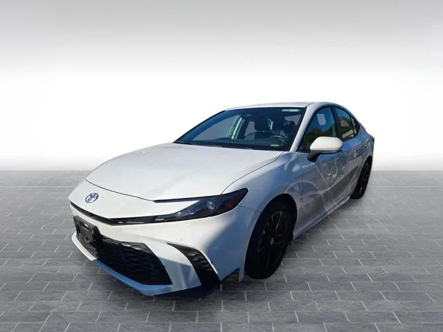 Used 2025 White Toyota SE image 2