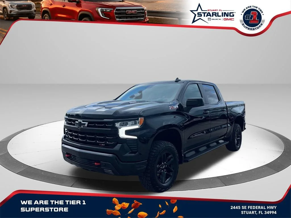 Used 2024 Black Chevrolet LT Trail Boss image 1