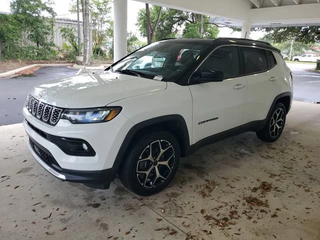 Used 2025 Bright White Cl Jeep Limited image 2