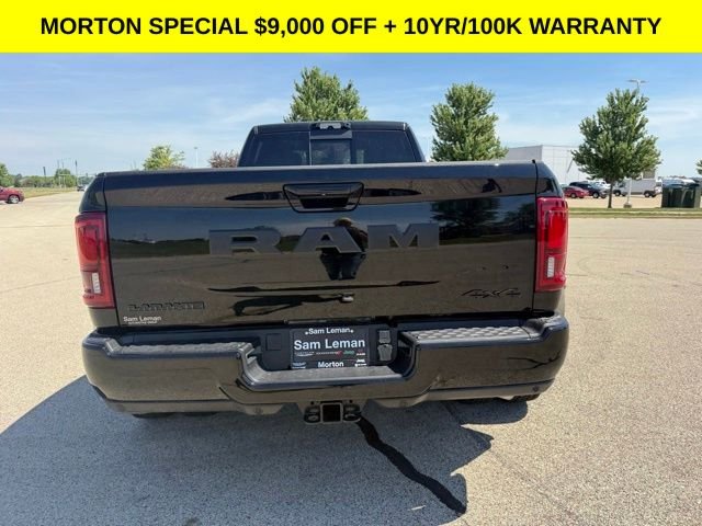 New 2026 Diamond Black Crystal Pearl-Coat Exterior Paint Ram Laramie image 23