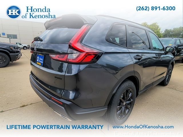 New 2027 Meteorite Gray Metallic Honda Sport-L Hybrid AWD image 5