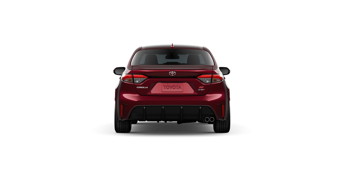 New 2026 Ruby Flare Pearl Toyota Hybrid SE image 8