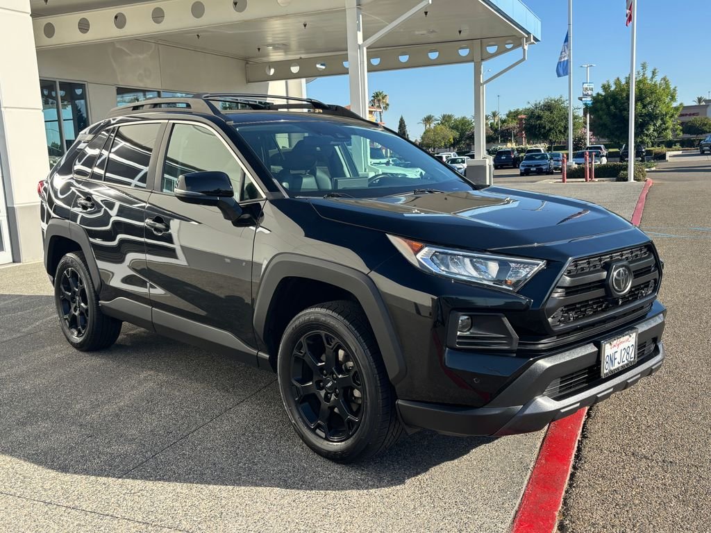 Used 2020 Midnight Black Metallic Toyota TRD Off Road image 3