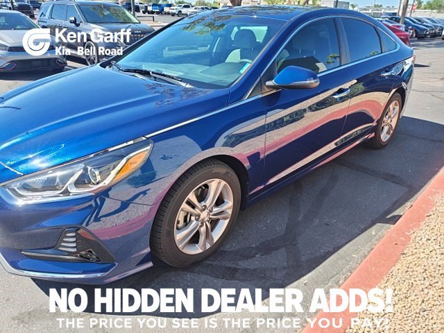Used 2018 Lakeside Blue Hyundai SEL image 1