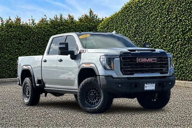 Used 2025 Silver GMC AT4X image 2