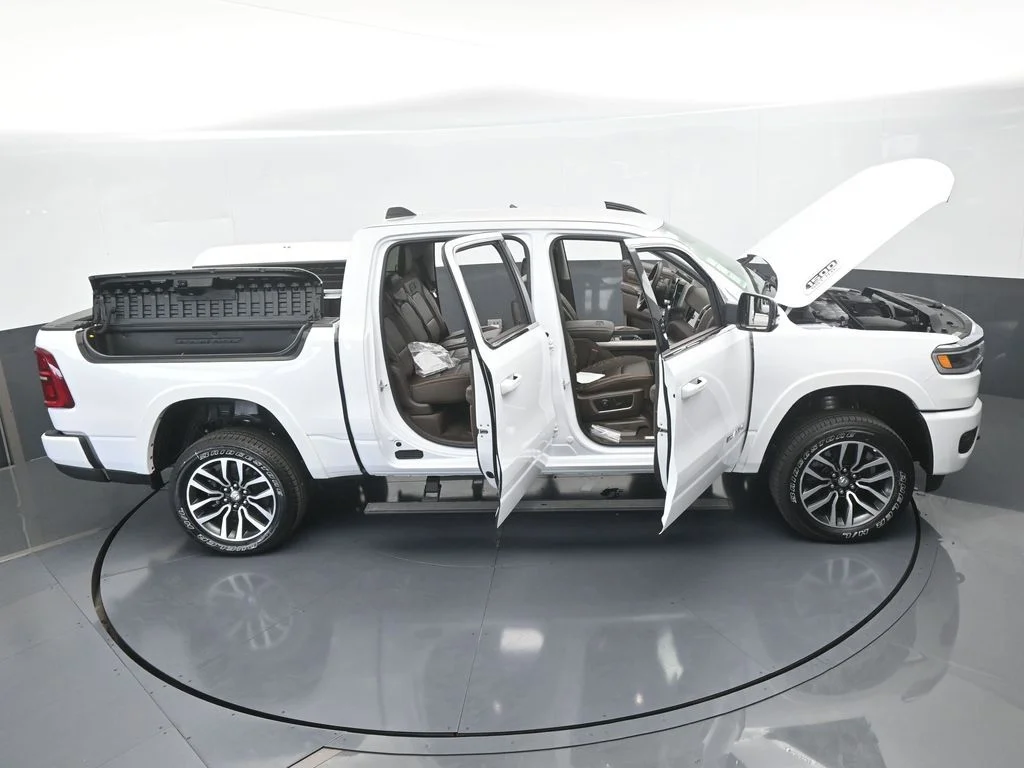 Used 2025 Bright White Clearcoat Ram Limited image 71