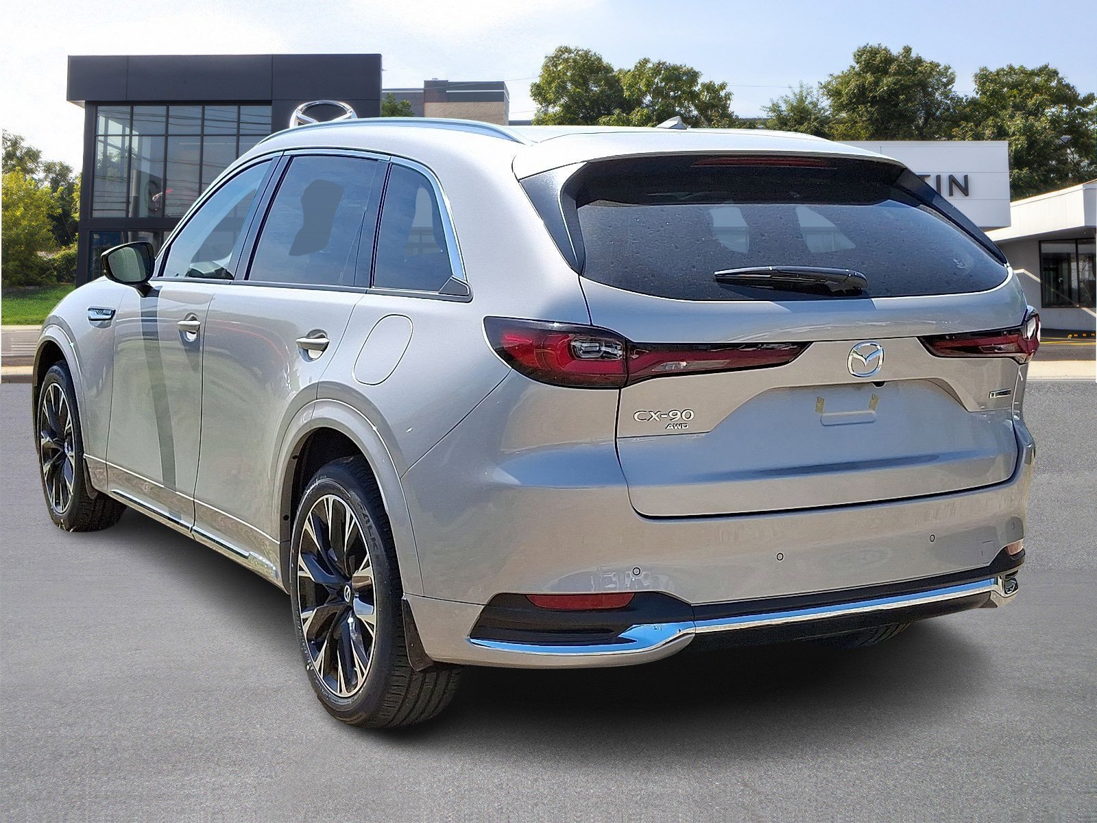 New 2025 Platinum Quartz Metallic Mazda 3.3 Turbo S Premium Plus AWD image 3