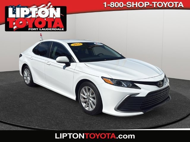 Certified Used 2023 Ice Toyota LE image 1