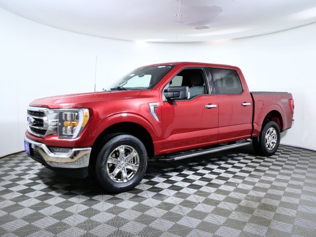 Certified Used 2021 Red Ford XLT image 2