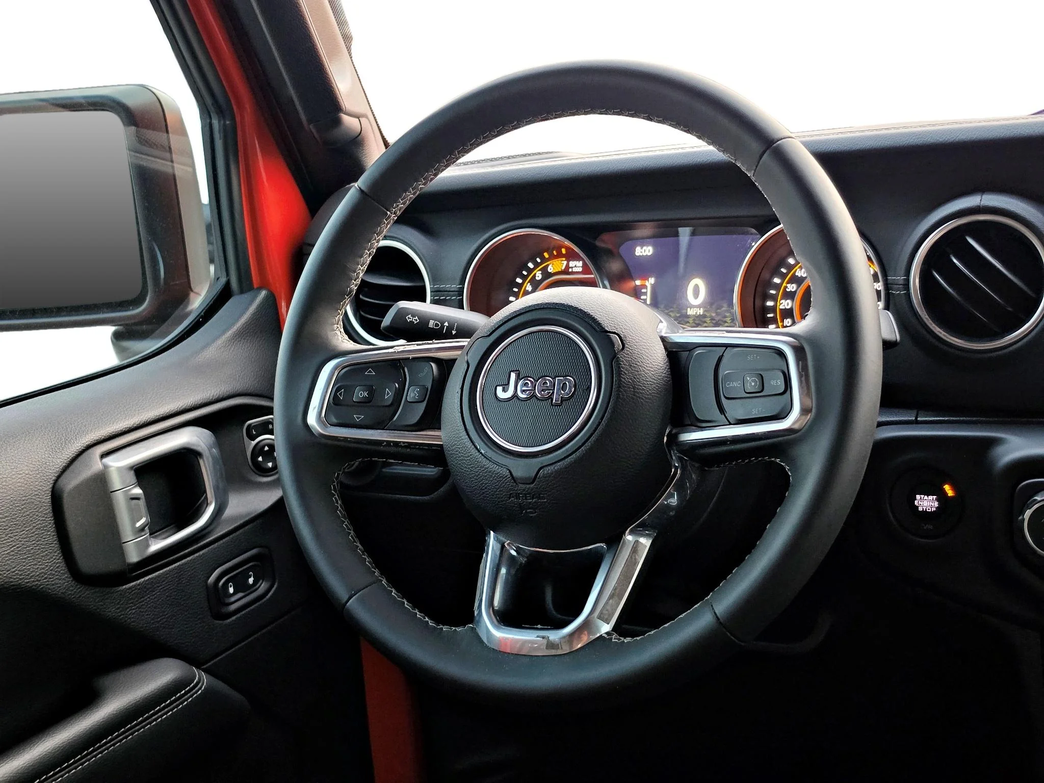 Used 2019 Punkn Metallic Clearcoat Jeep Sahara image 12