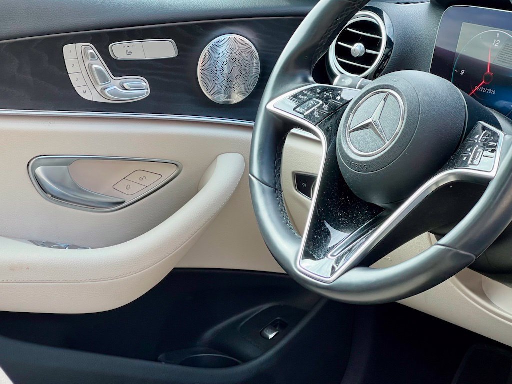 Certified Used 2023 Blue Mercedes-Benz E 350 image 9