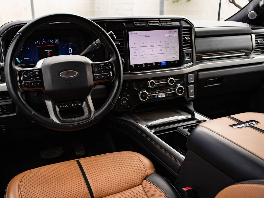 Used 2023 Agate Black Metallic Ford Platinum image 4