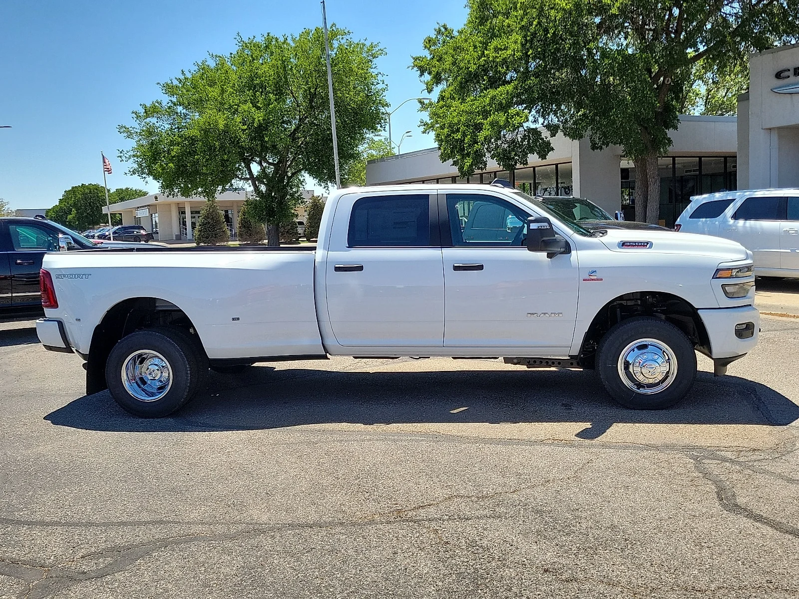 New 2026 Bright White Ram LONE STAR CREW CAB 4X4 8