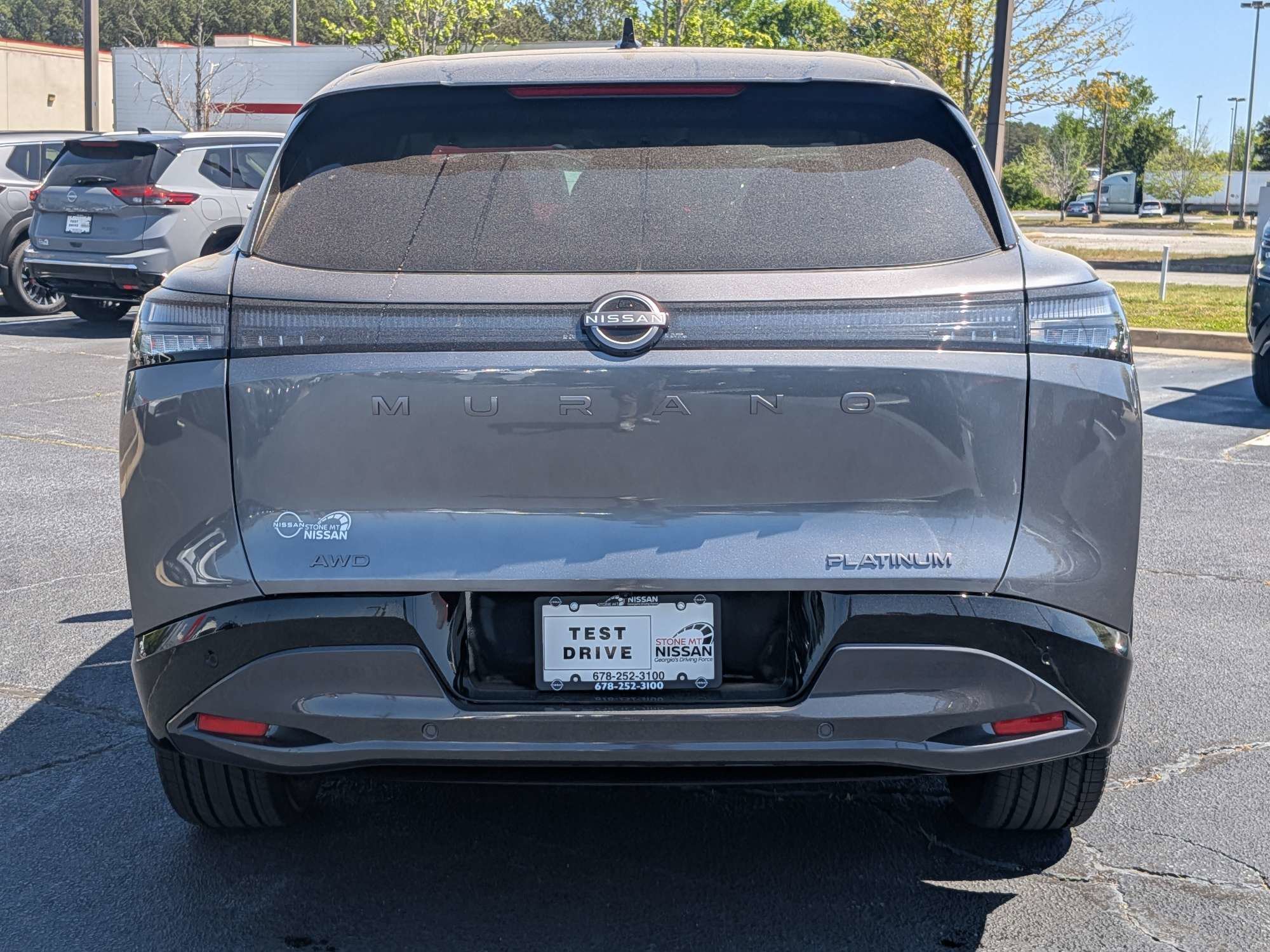 New 2026 Gray Nissan Platinum image 4