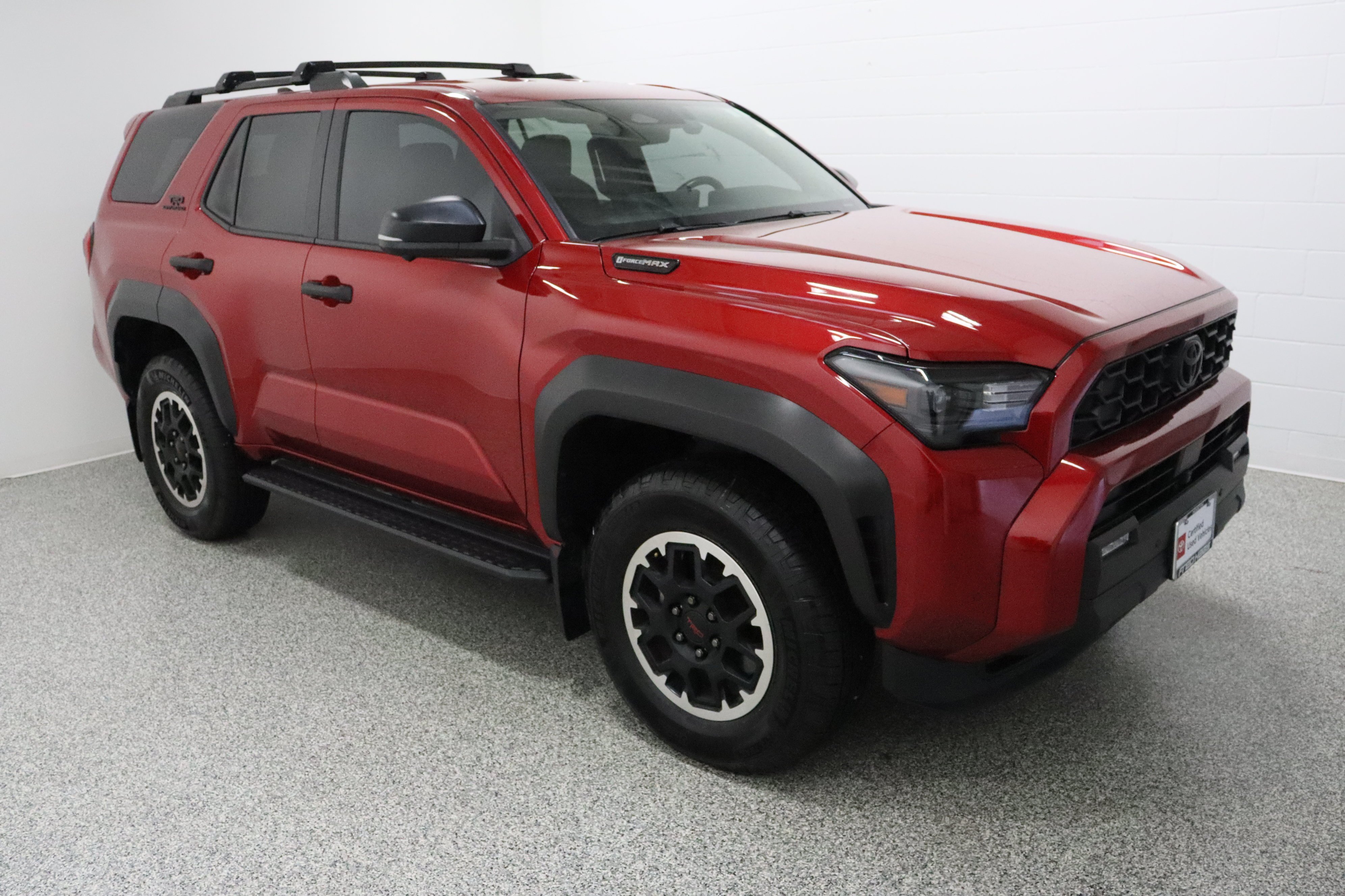 Certified Used 2025 Supersonic Red Toyota Hybrid TRD Off Road Premium 2.4T image 4