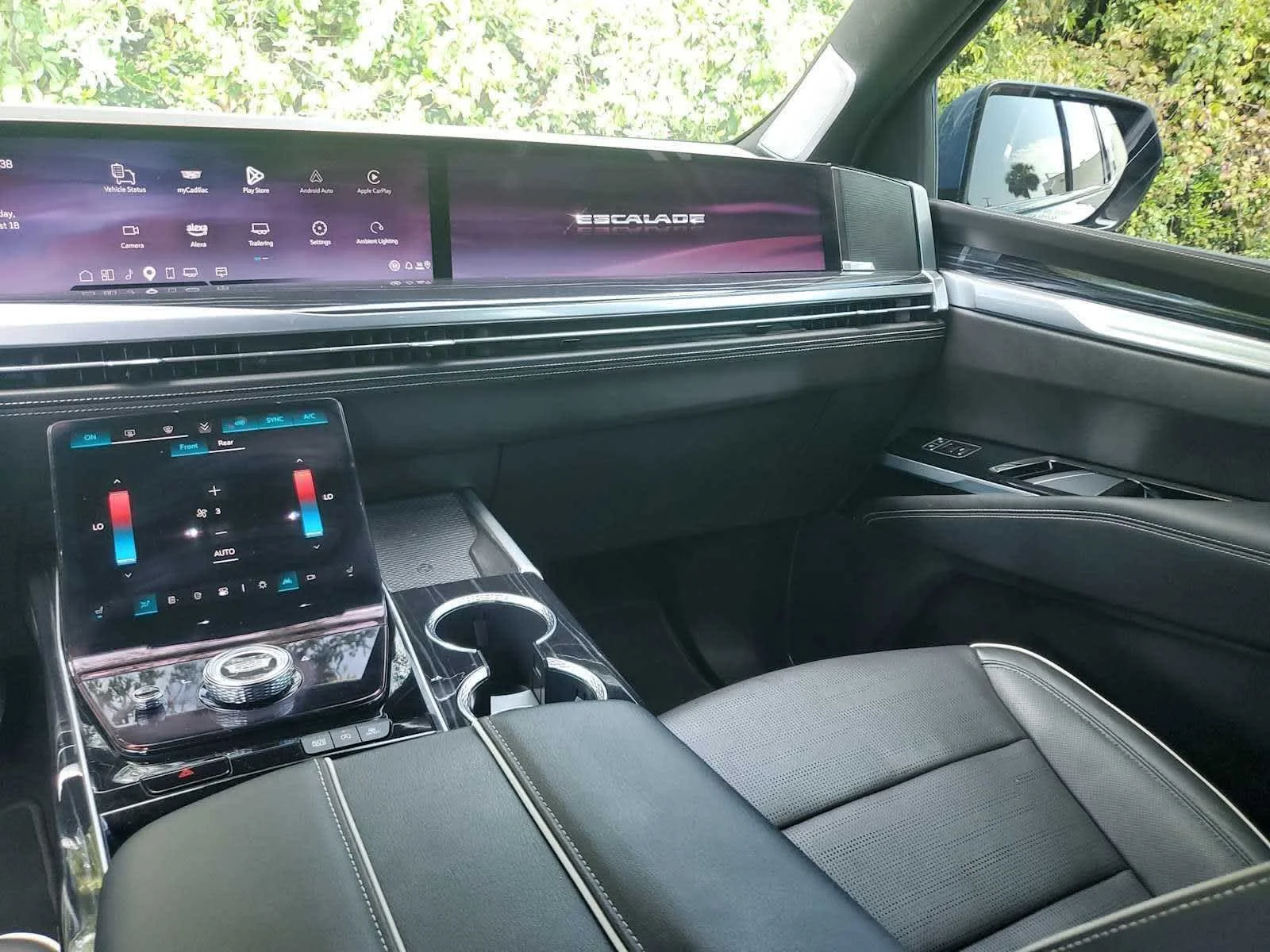 Used 2025 Deep Sea Metallic Cadillac Sport image 17