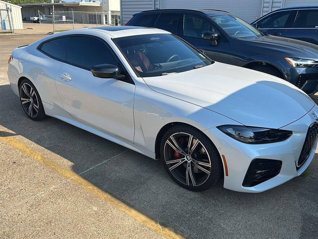Used 2024 Mineral White Metallic BMW 430i image 2