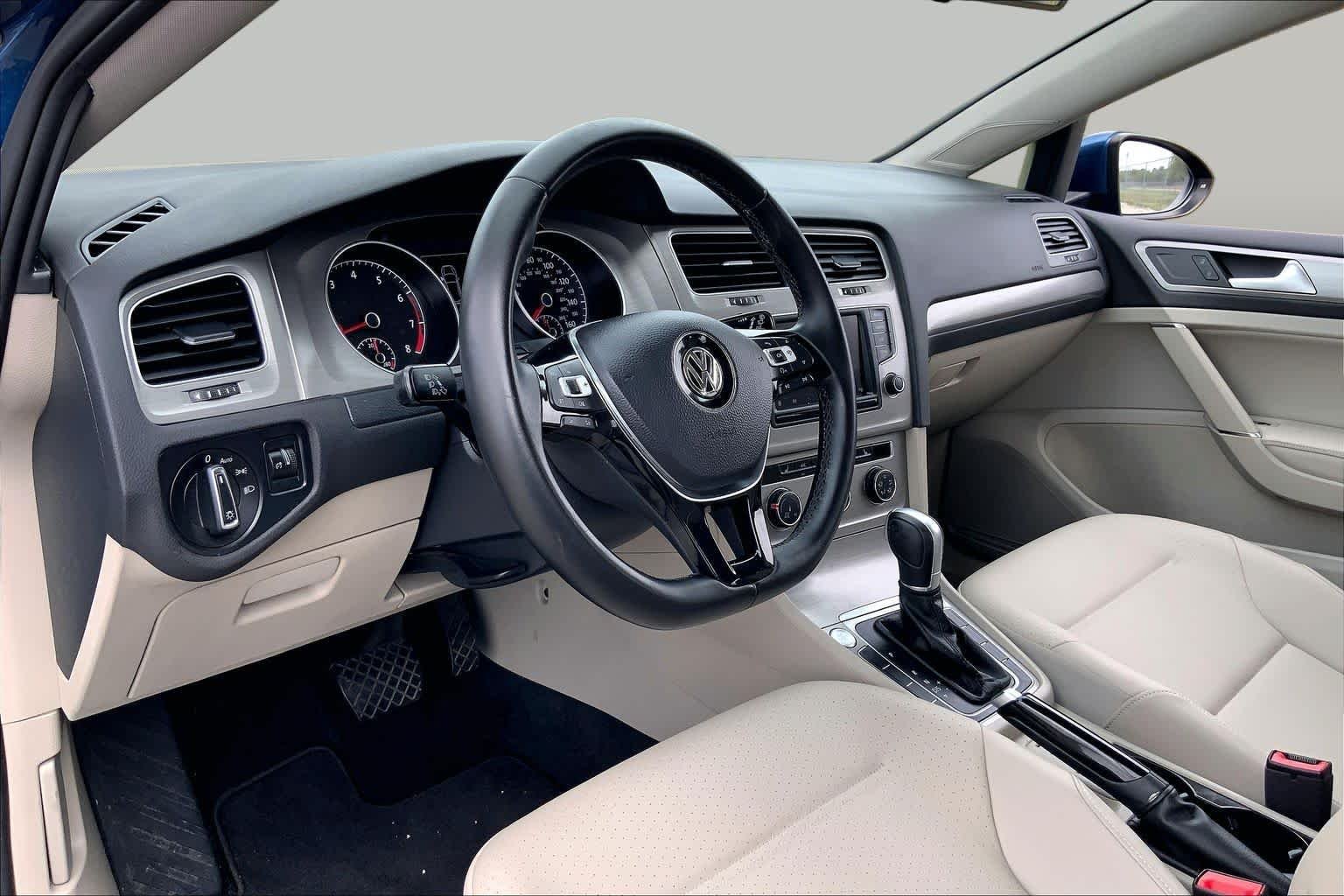 Used 2017 Silk Blue Metallic Volkswagen Wolfsburg Edition image 17