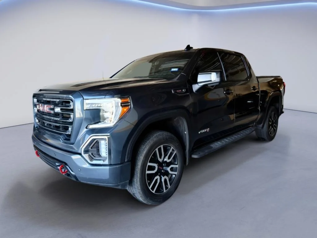 Used 2021 Dark Sky Metallic GMC AT4 image 1