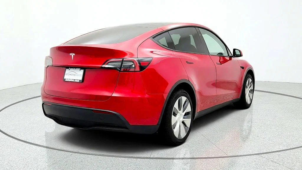 Used 2023 Red Multi-Coat Tesla AWD *Ltd Avail* image 5