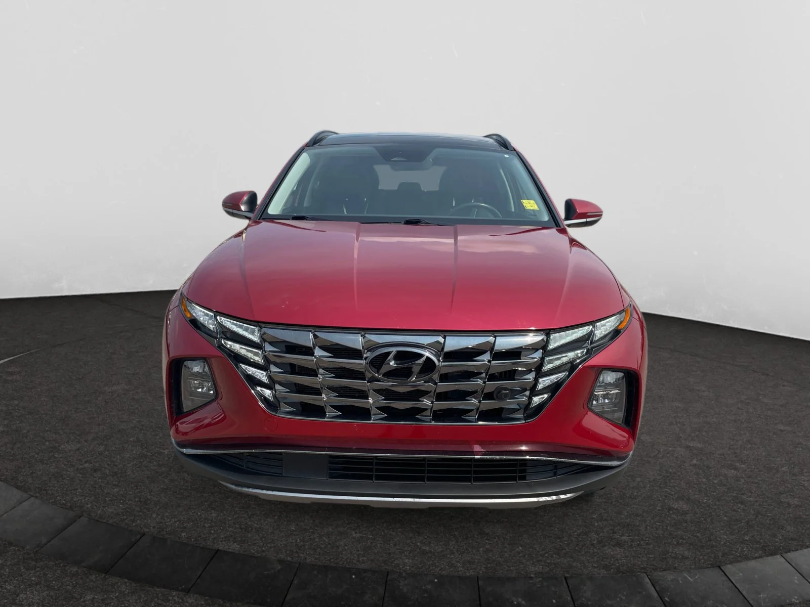 Used 2023 Crimson Red Hyundai LUXURY AWD image 8
