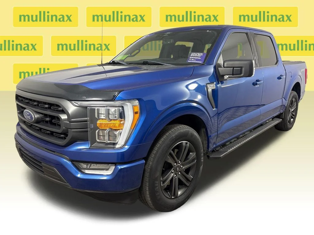 Certified Used 2022 Blue Ford XLT image 14
