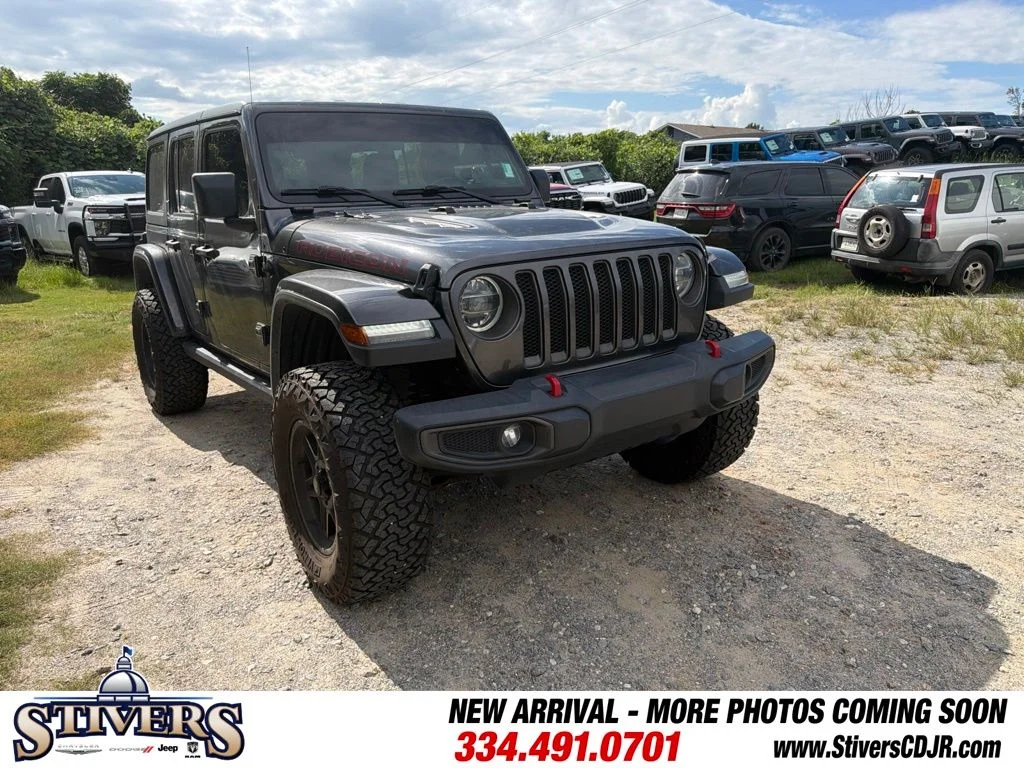 Used 2020 Gray Jeep Unlimited Rubicon image 2