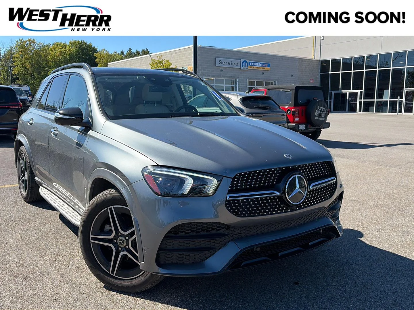Used 2023 Selenite Grey Metallic Mercedes-Benz GLE 350 image 1
