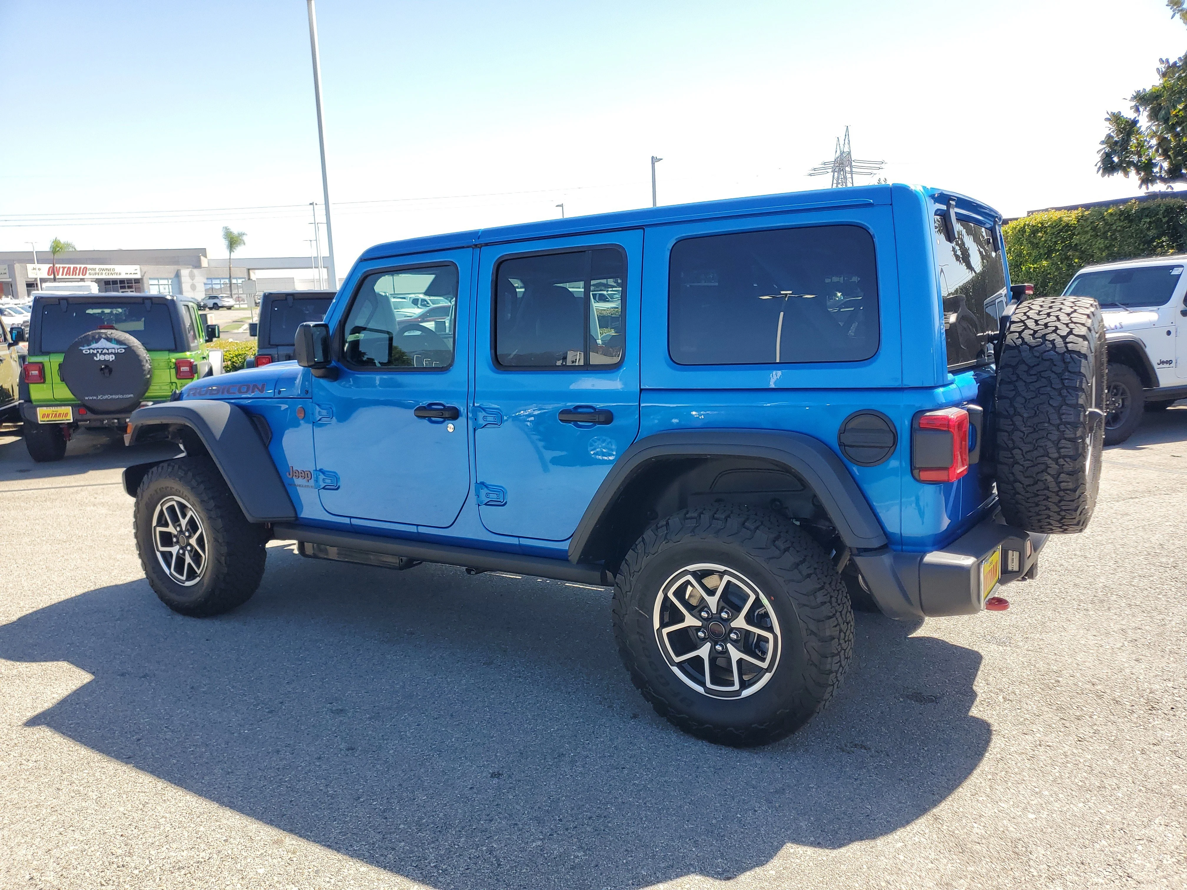 New 2026 Hydro Blue Pearlcoat Jeep Rubicon image 6