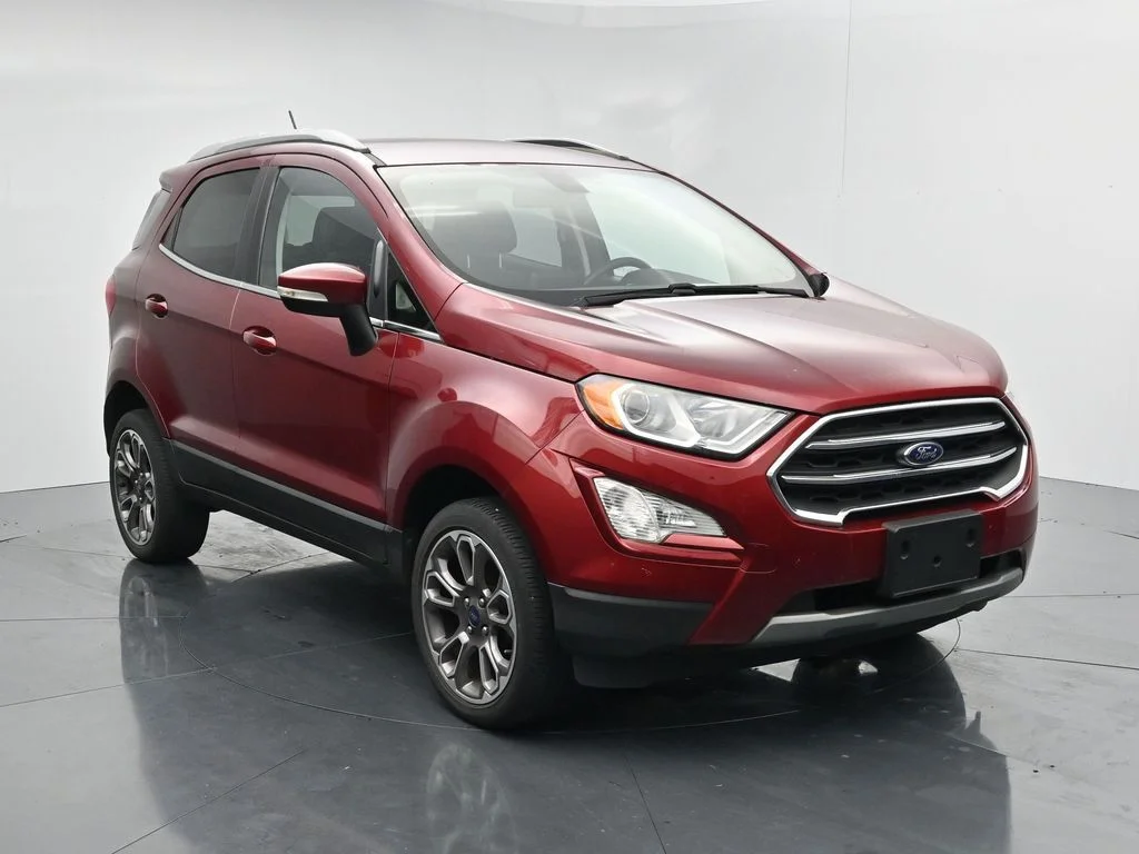 Used 2020 Red Ford Titanium image 1