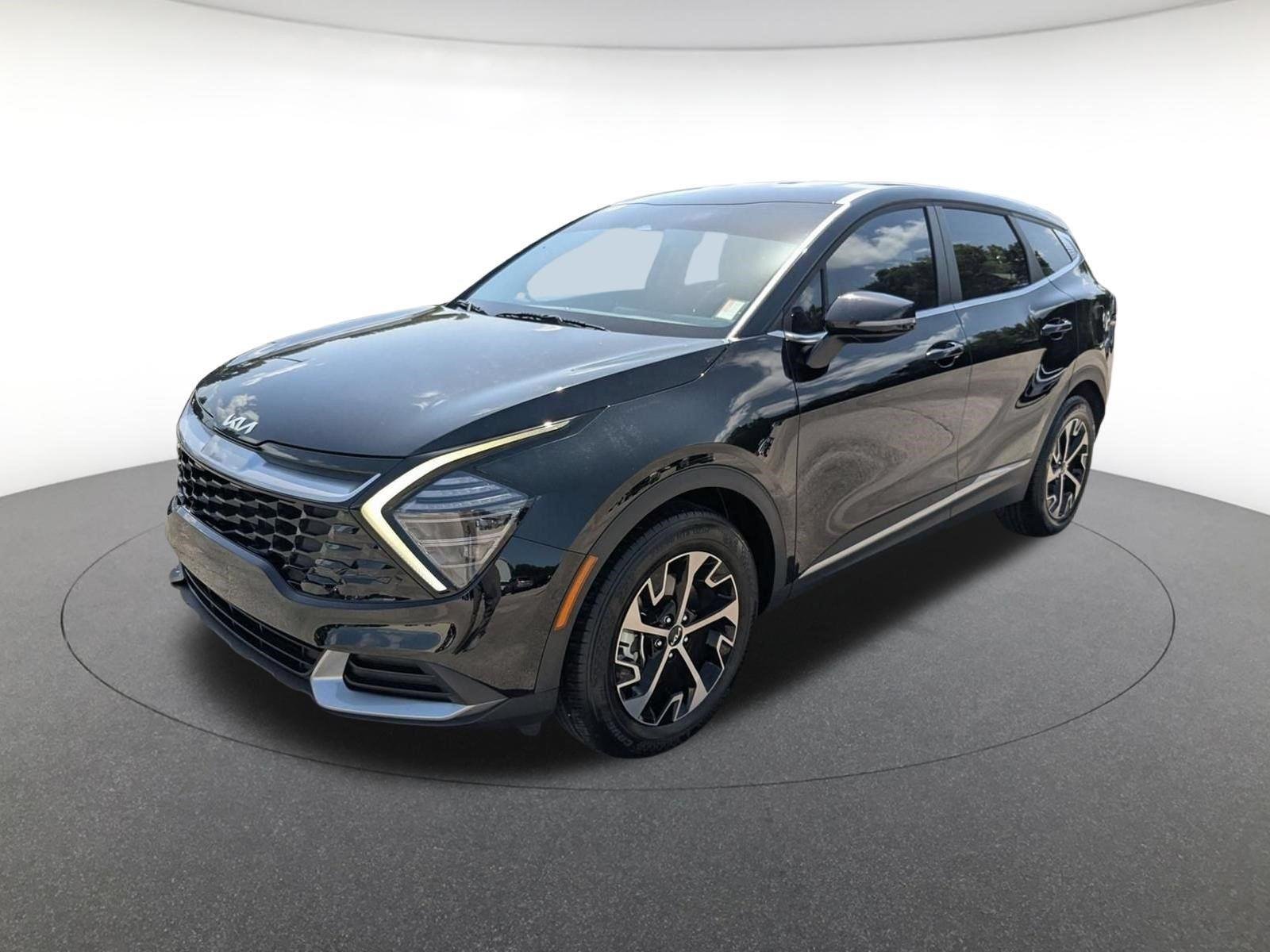Used 2024 Ebony Black Kia EX image 8