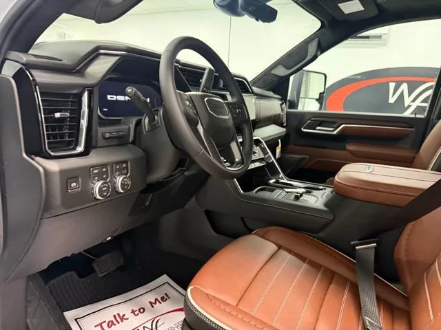 New 2026 Glacier White Tricoat GMC Denali Ultimate DRW image 9