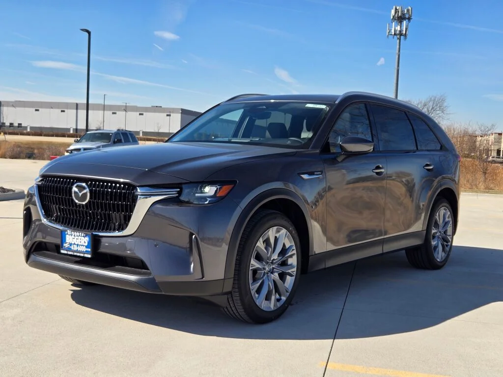 New 2026 Machine Gray Metallic Mazda Preferred AWD image 3