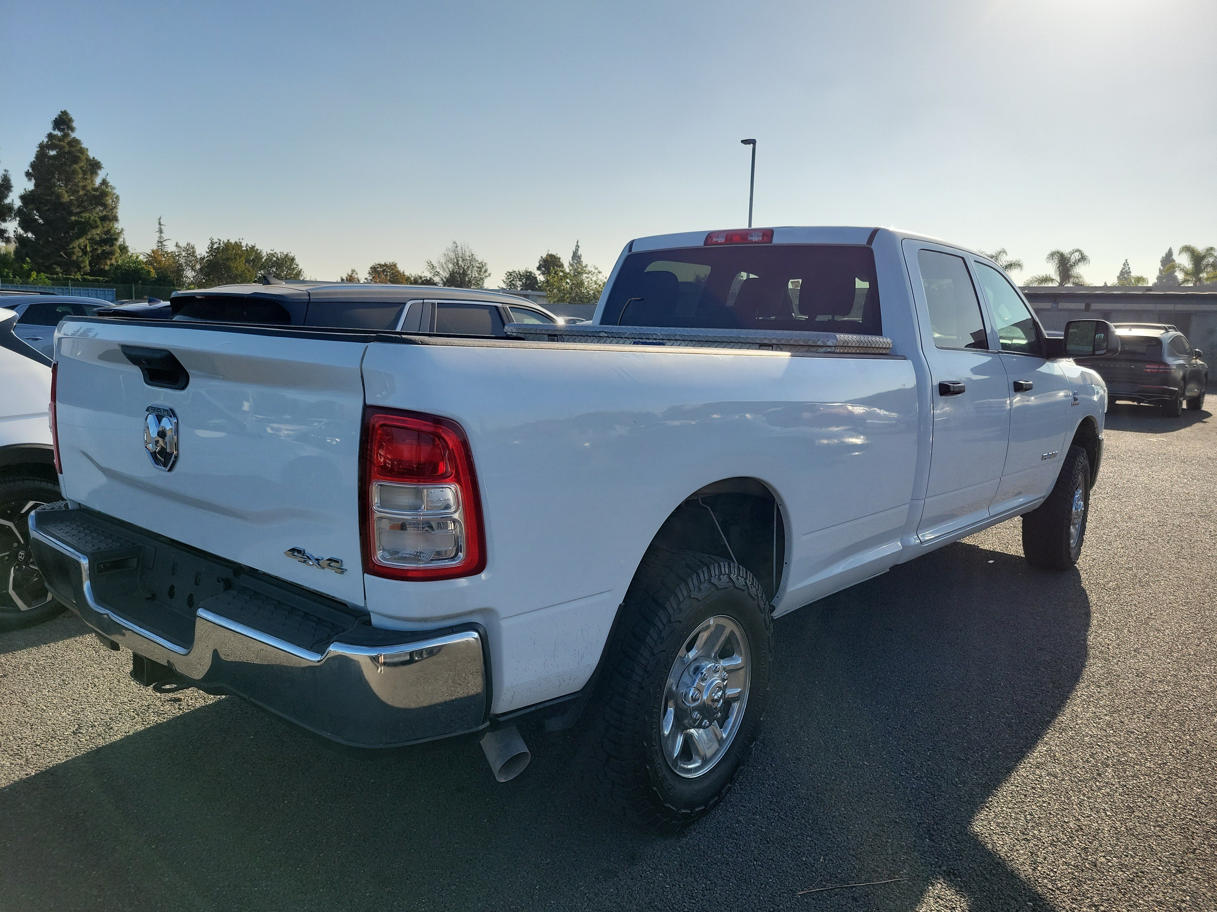 Used 2022 Bright White Clearcoat Ram Tradesman image 5