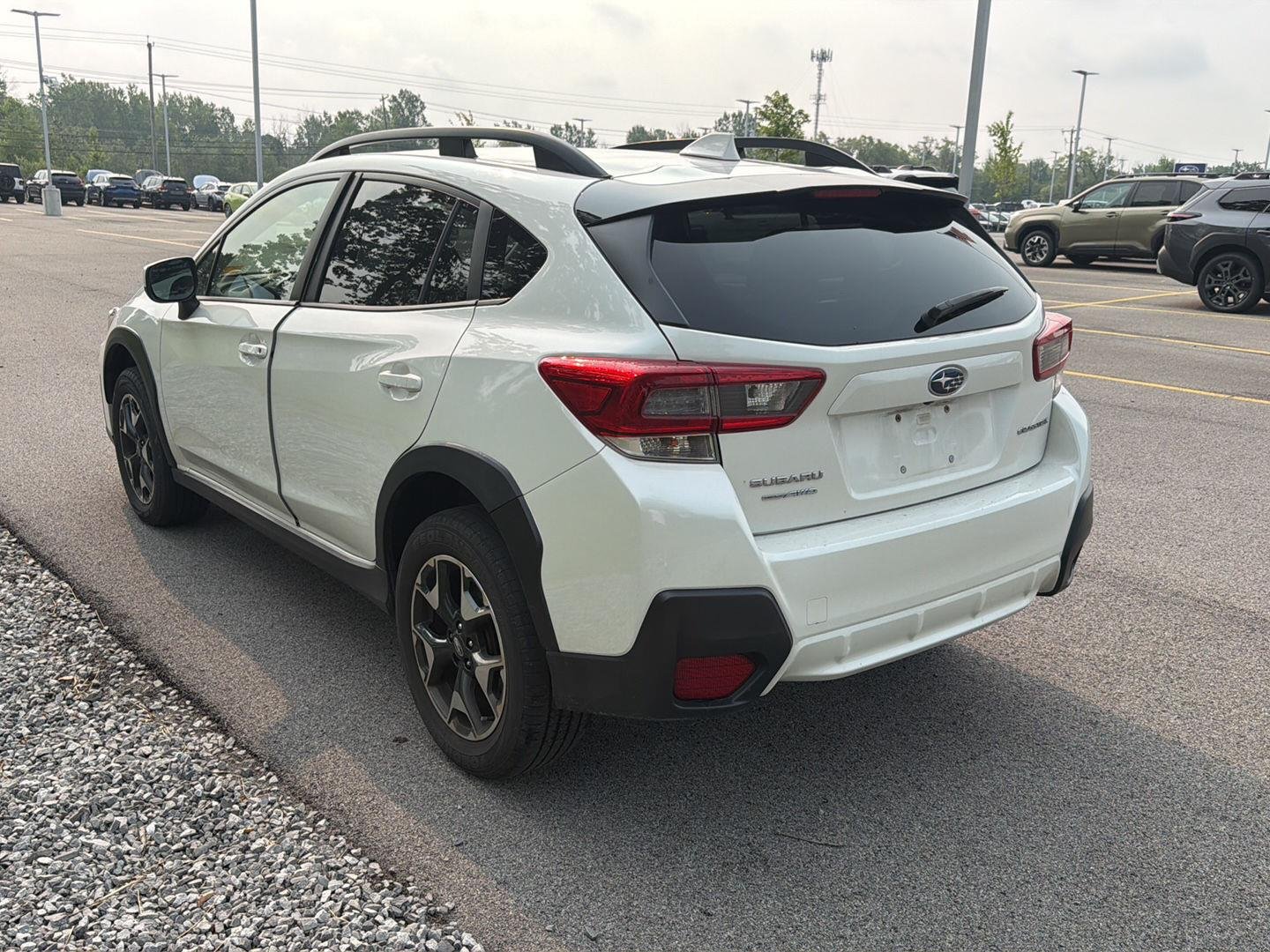 Used 2020 Crystal White Pearl Subaru Premium image 6