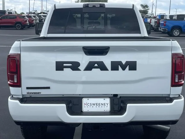 New 2025 Bright White Clear-Coat Exterior Paint RAM Big Horn image 4