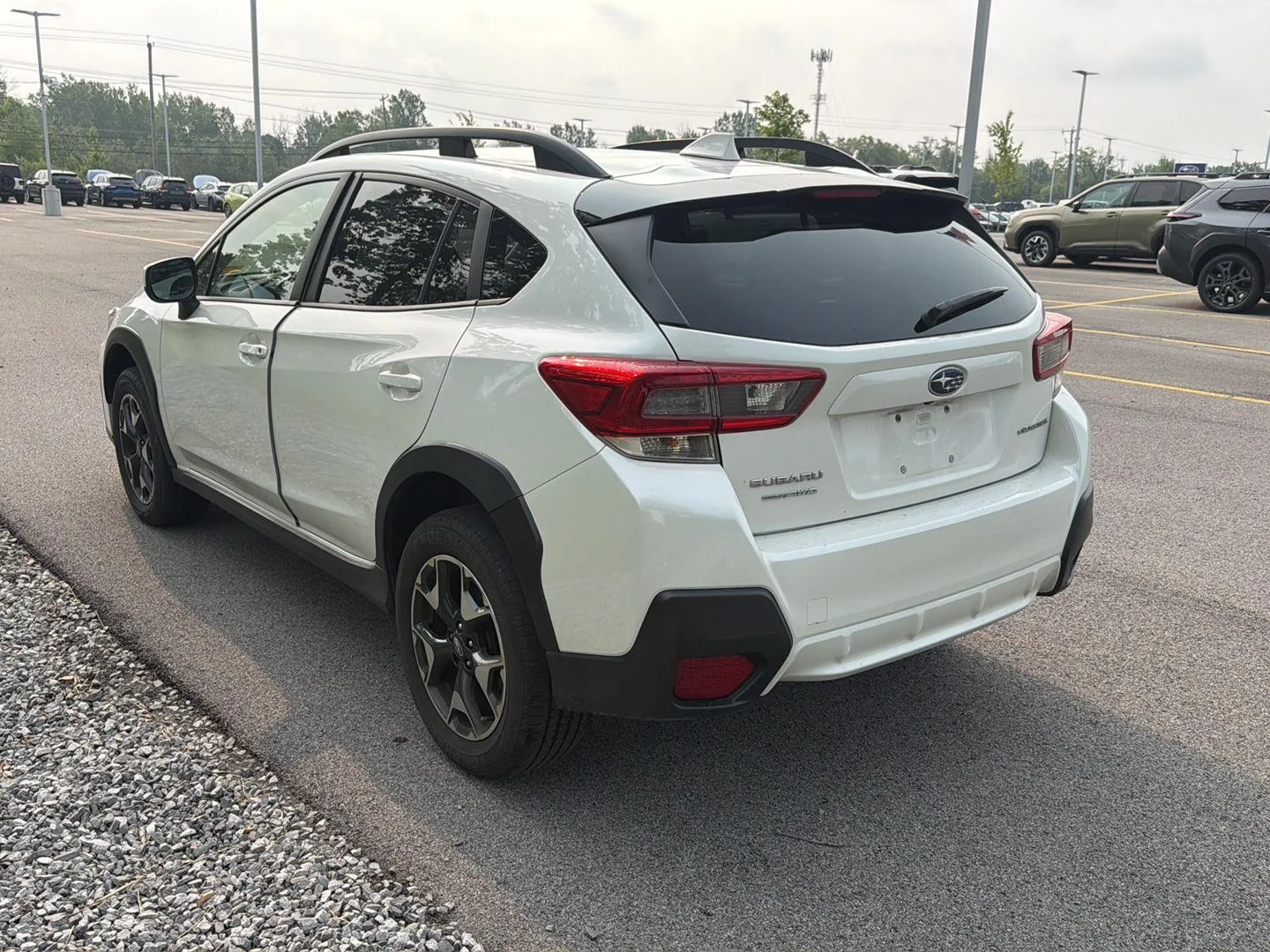 Used 2020 Crystal White Pearl Subaru Premium image 6