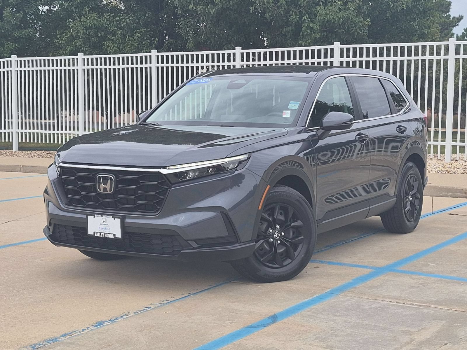 Certified Used 2026 Meteorite Gray Metallic Honda LX AWD image 2