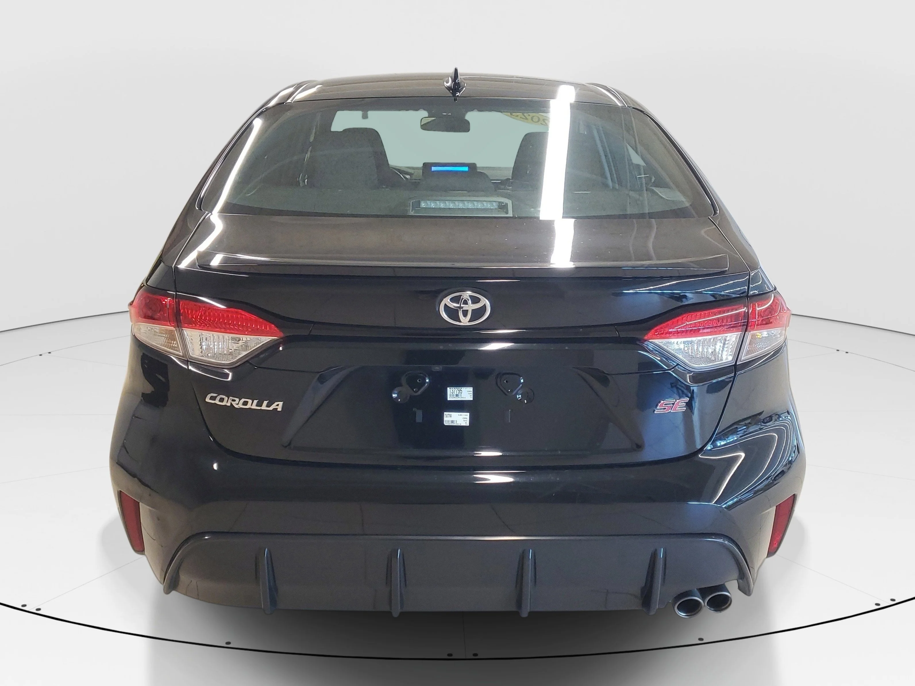 Used 2023 Midnight Black Metallic Toyota SE image 6