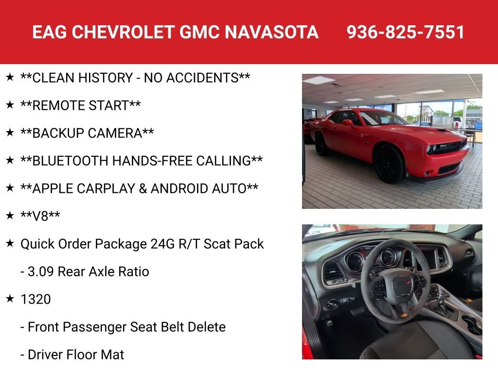 Used 2021 Orange Dodge R/T Scat Pack image 4