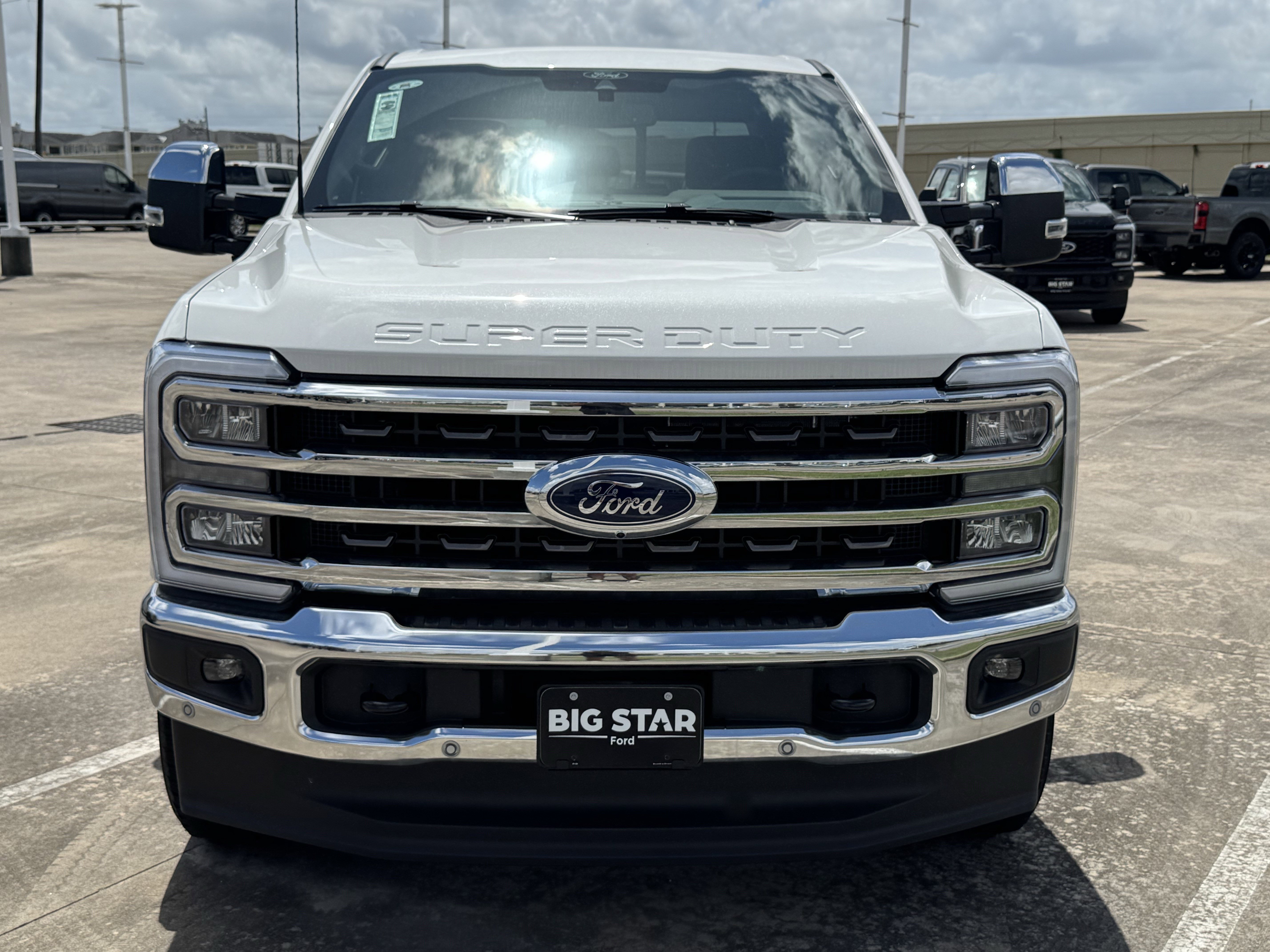 New 2026 Star White Metallic Tri-Coat Ford King Ranch image 3