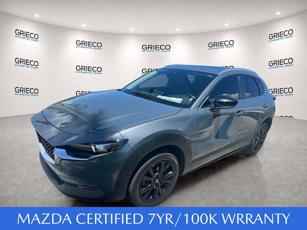 Certified Used 2022 Gray Mazda 2.5 S Carbon Edition image 2