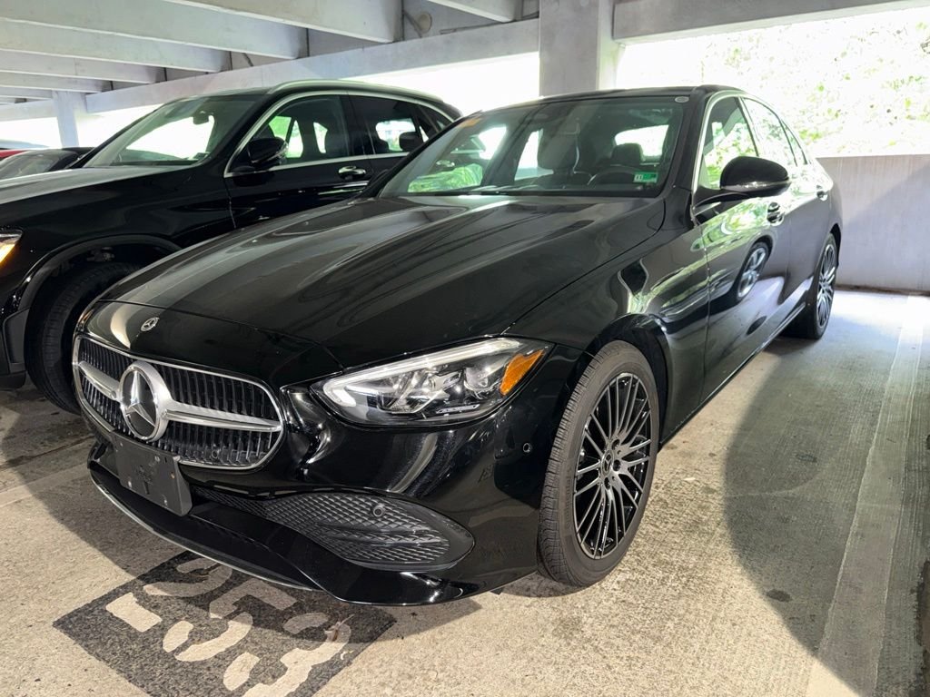 Used 2024 Black Mercedes-Benz C 300 image 1