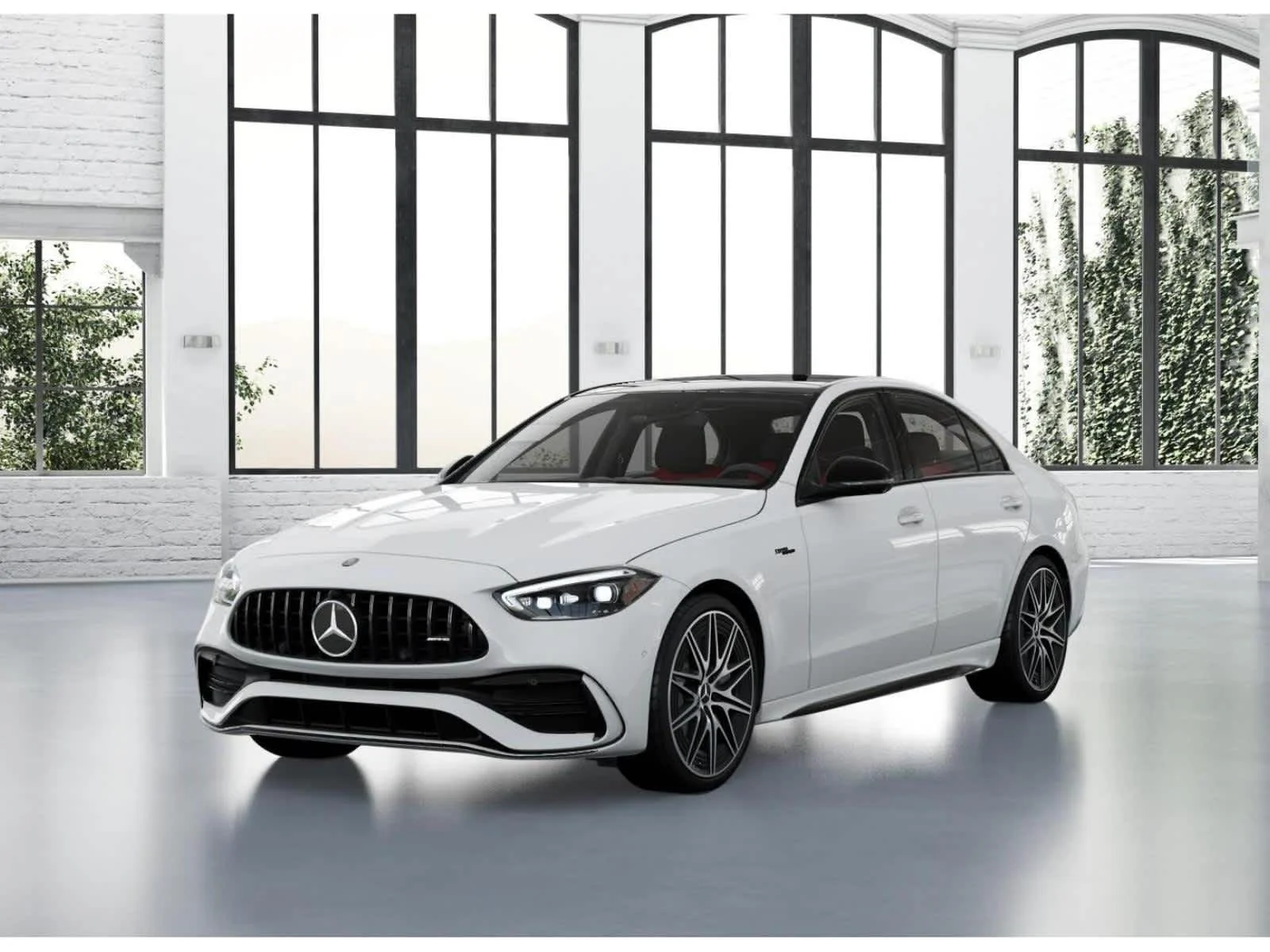 New 2026 Polar White Mercedes-Benz AMG® C 43 4MATIC Sedan image 38