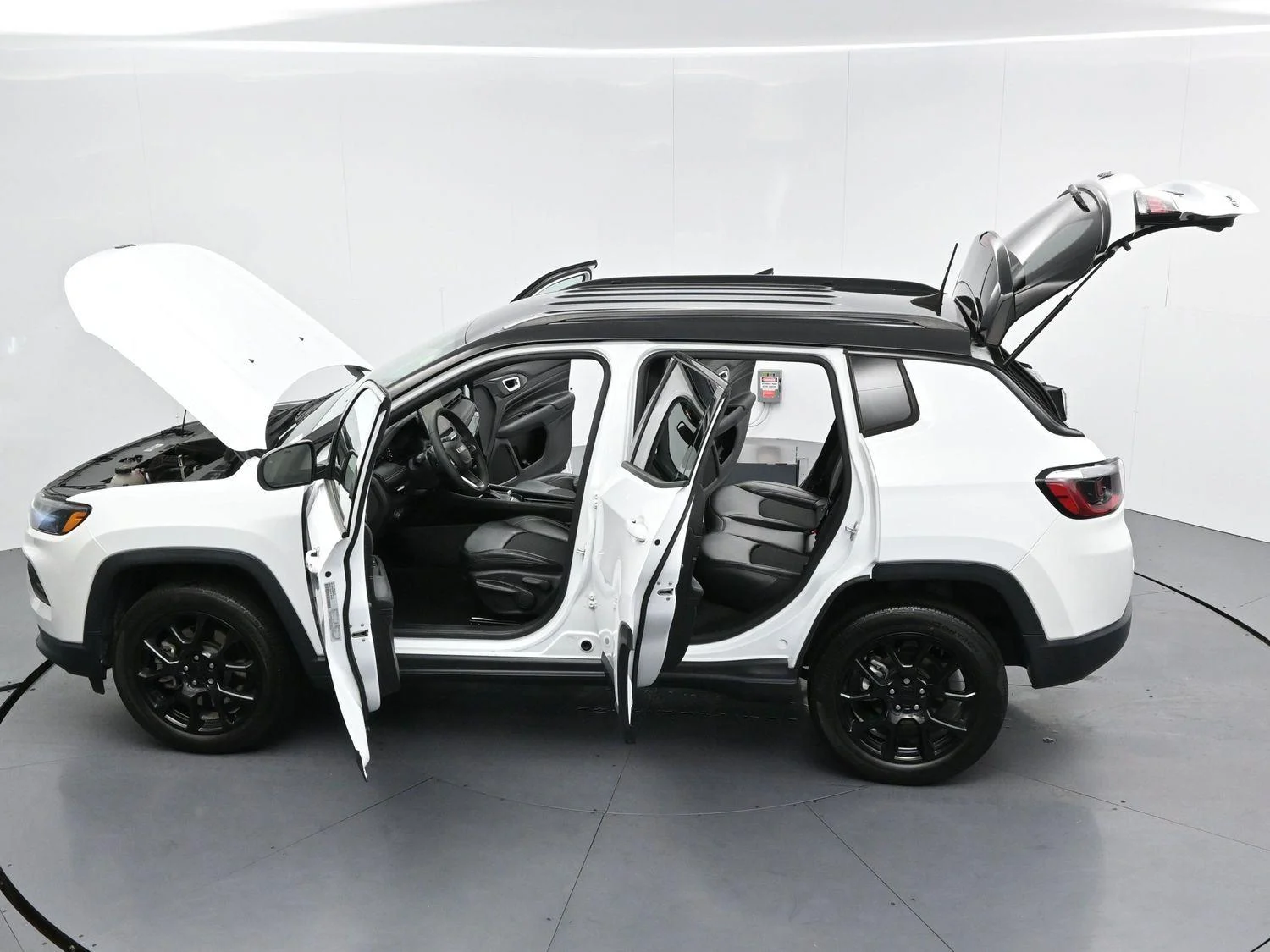 Used 2023 Bright White Clearcoat Jeep Altitude image 38