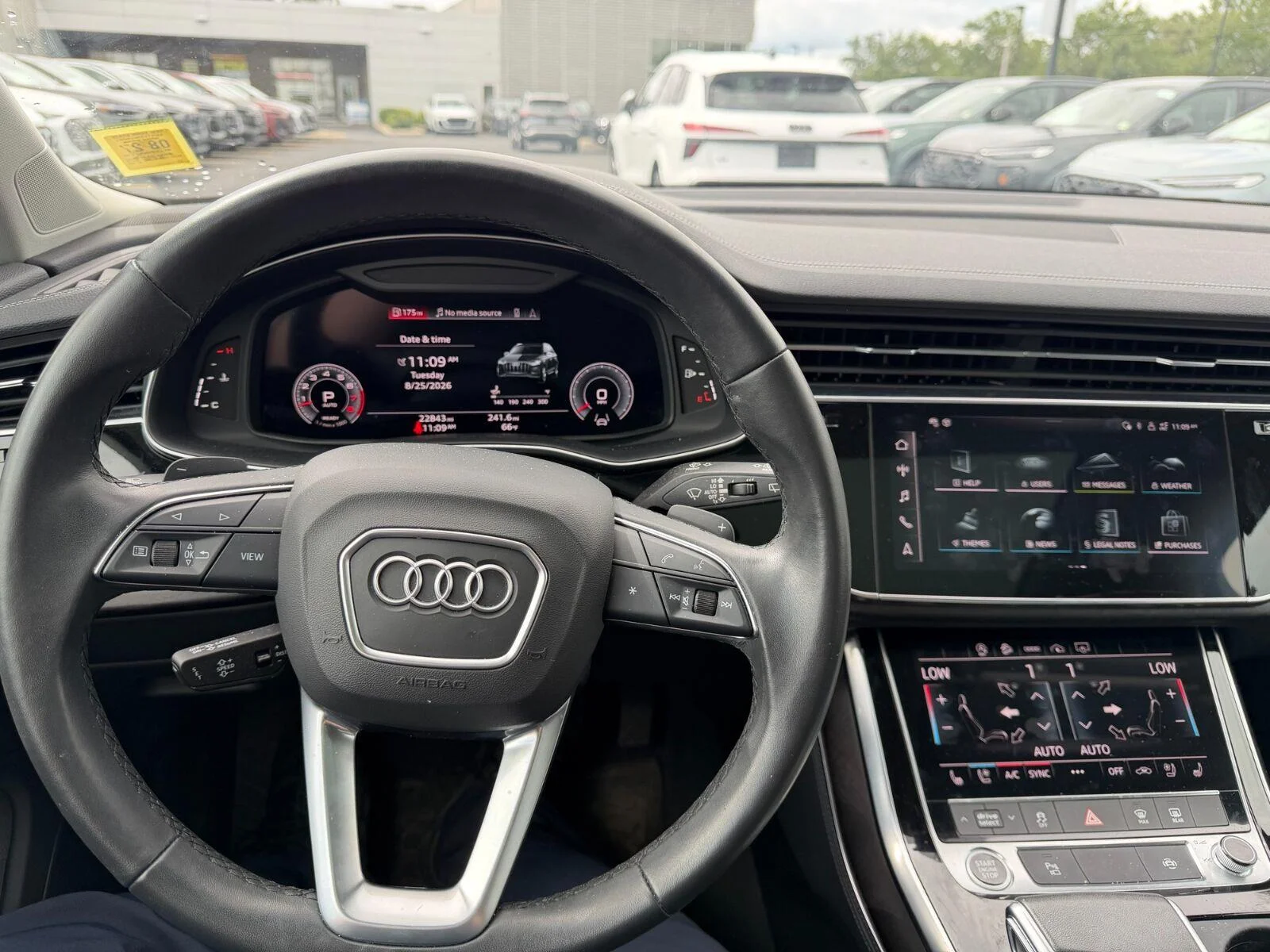 Used 2023 Mythos Black Metallic Audi Premium Plus image 46