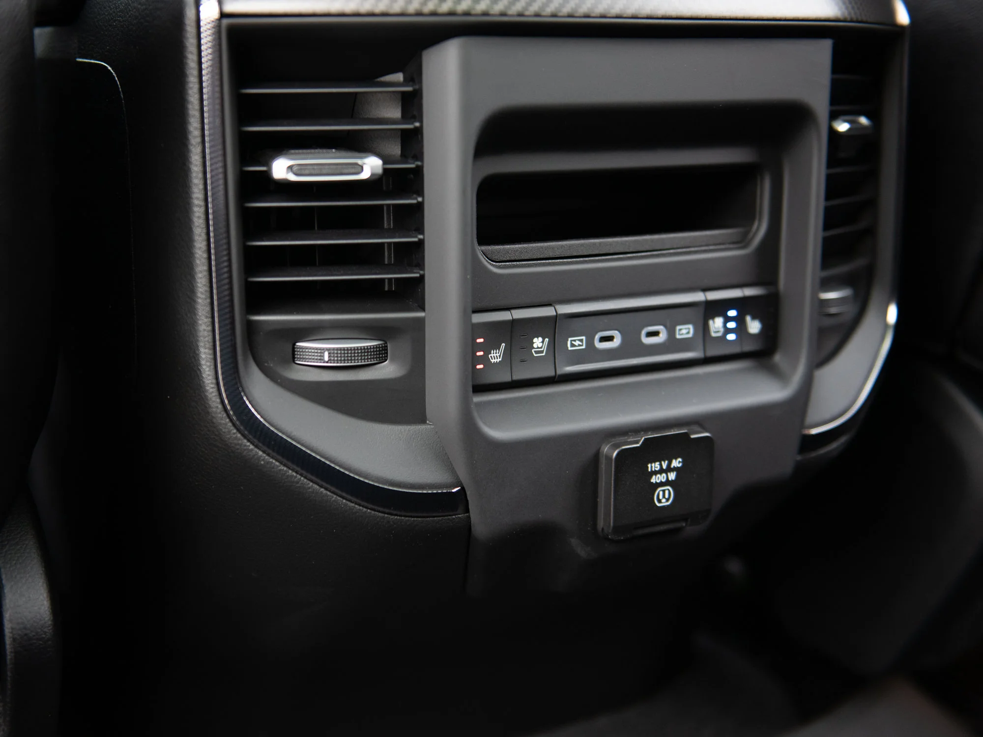 New 2026 Black RAM RHO* Crew Cab 4x4, 540HP, 35 Inch Tires, Massage Seats, Passenger Screen image 35