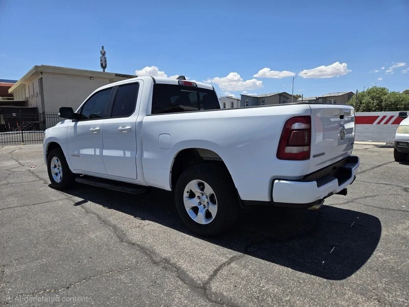 Used 2019 Bright White Clearcoat Ram Big Horn/Lone Star image 3