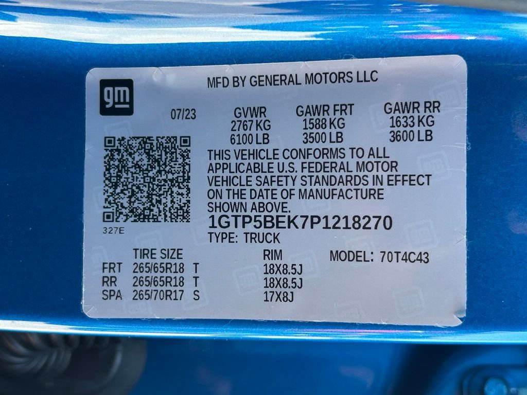 Used 2023 Blue GMC Elevation image 51
